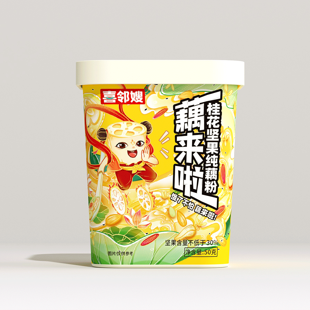 “藕来啦”纯藕粉系列